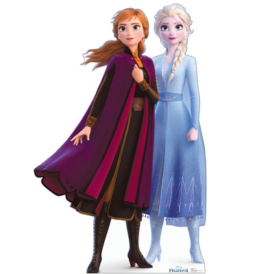 Advanced Graphics Anna & Elsa (Disney's Frozen II) Cardboard